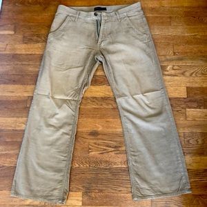 Banana Republic khaki corduroy pants - 32/30